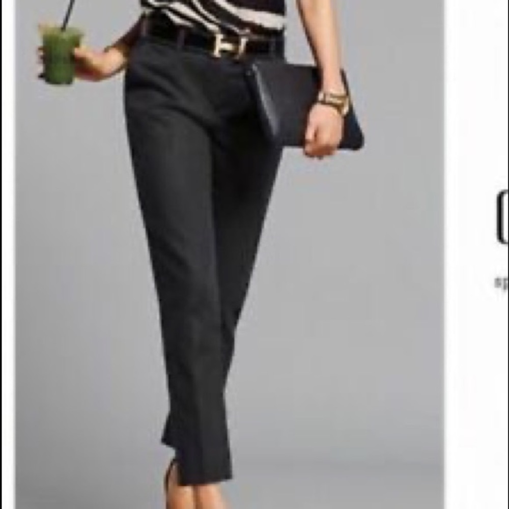 CAbi Black go-to trousers pants